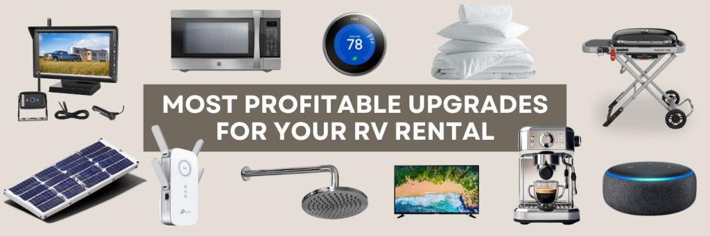 Most Profitable Upgrades to Make to Your RV Rental